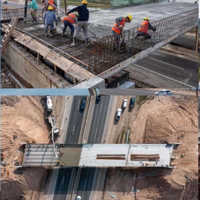 Obra puente autopista Buenos Aires – La Plata